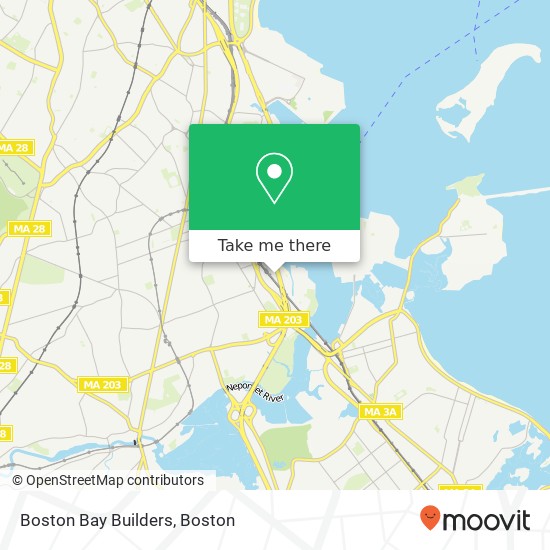 Mapa de Boston Bay Builders