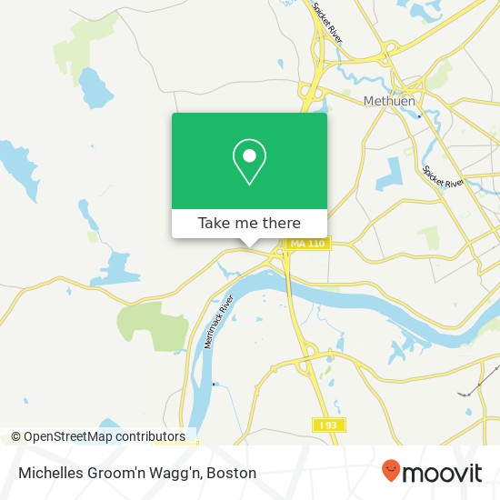 Mapa de Michelles Groom'n Wagg'n