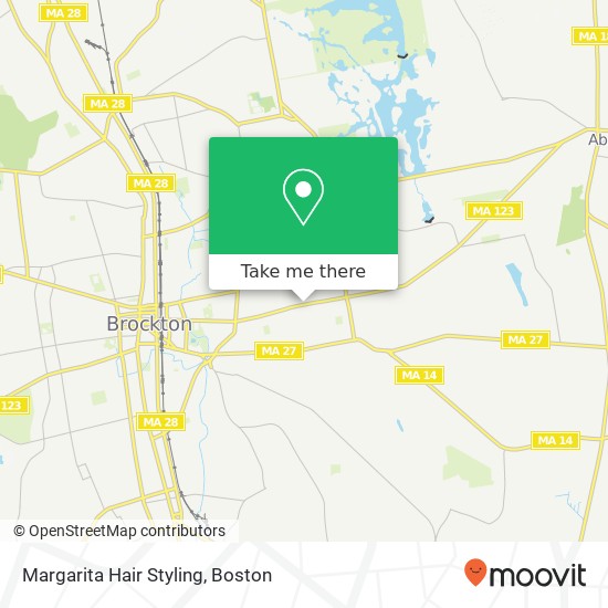 Margarita Hair Styling map