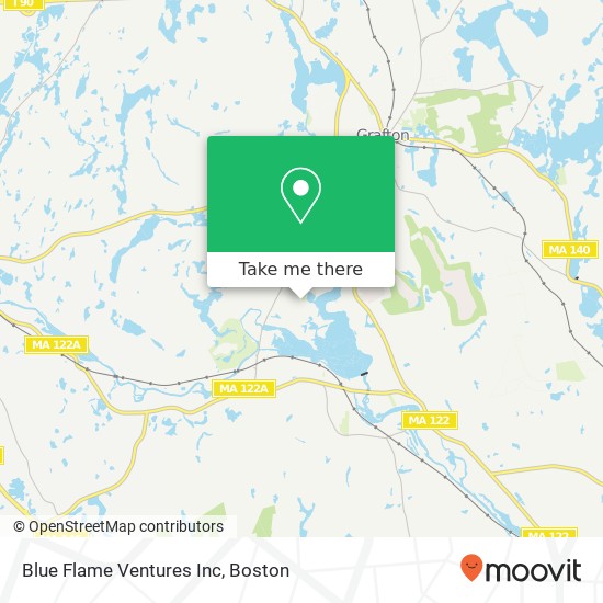 Blue Flame Ventures Inc map