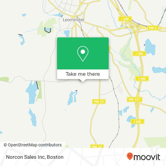 Mapa de Norcon Sales Inc