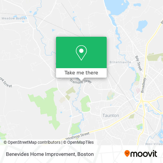 Mapa de Benevides Home Improvement
