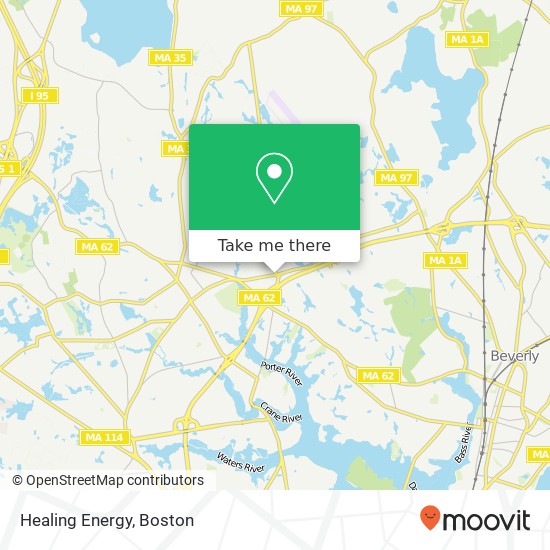 Healing Energy map