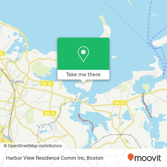 Harbor View Residence Comm Inc map