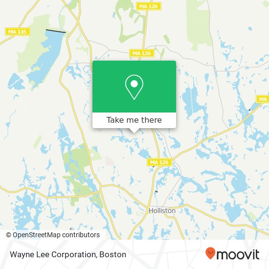 Wayne Lee Corporation map