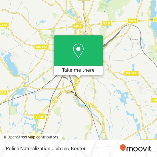 Mapa de Polish Naturalization Club Inc