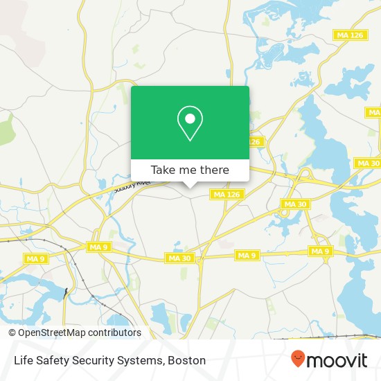 Mapa de Life Safety Security Systems