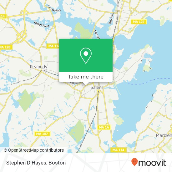 Stephen D Hayes map