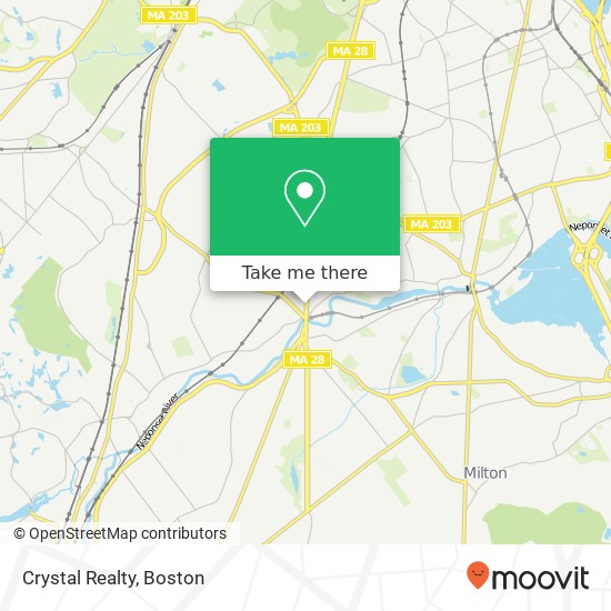 Crystal Realty map