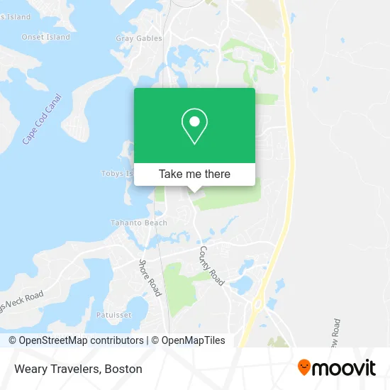 Weary Travelers map