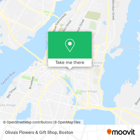 Mapa de Olivia's Flowers & Gift Shop