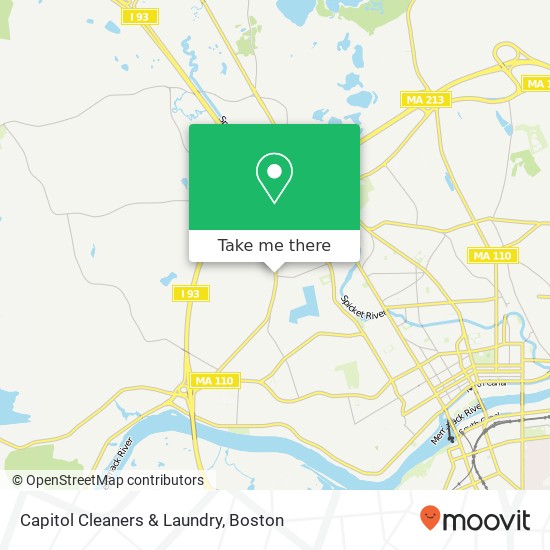 Mapa de Capitol Cleaners & Laundry