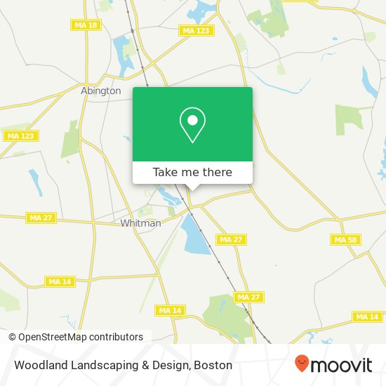 Mapa de Woodland Landscaping & Design