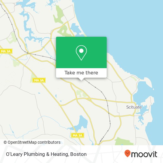 Mapa de O'Leary Plumbing & Heating