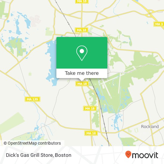 Mapa de Dick's Gas Grill Store