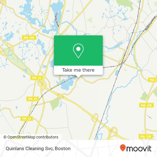 Mapa de Quinlans Cleaning Svc