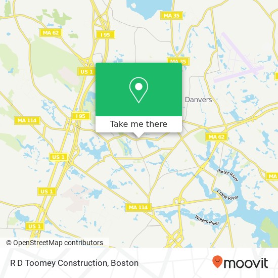 Mapa de R D Toomey Construction