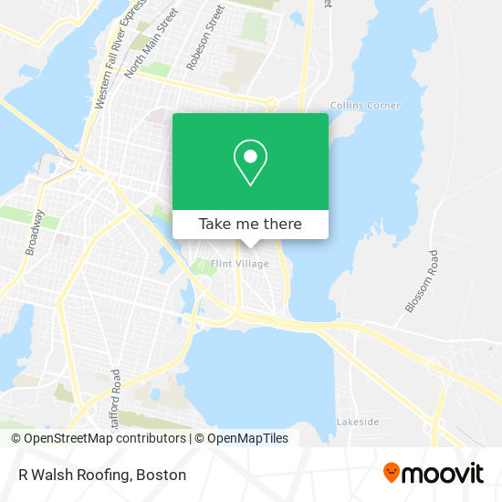 Mapa de R Walsh Roofing