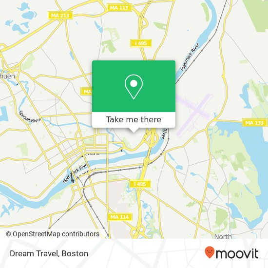 Dream Travel map