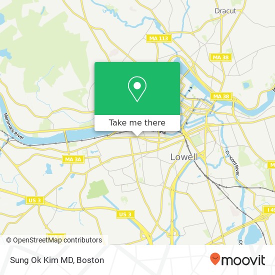 Sung Ok Kim MD map