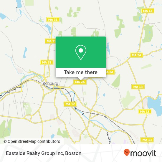 Eastside Realty Group Inc map