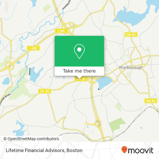 Mapa de Lifetime Financial Advisors