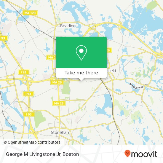 George M Livingstone Jr map