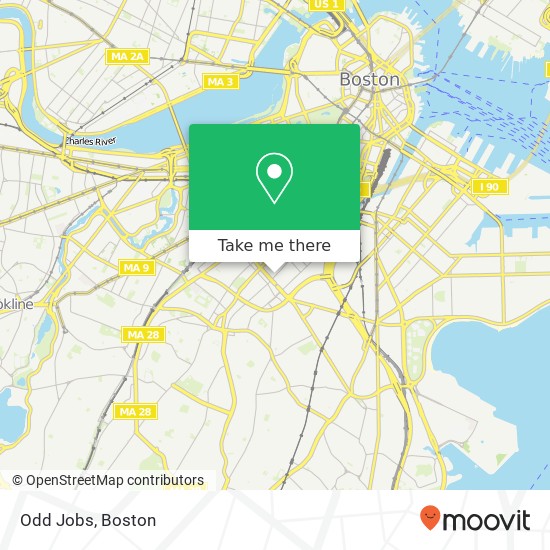 Mapa de Odd Jobs