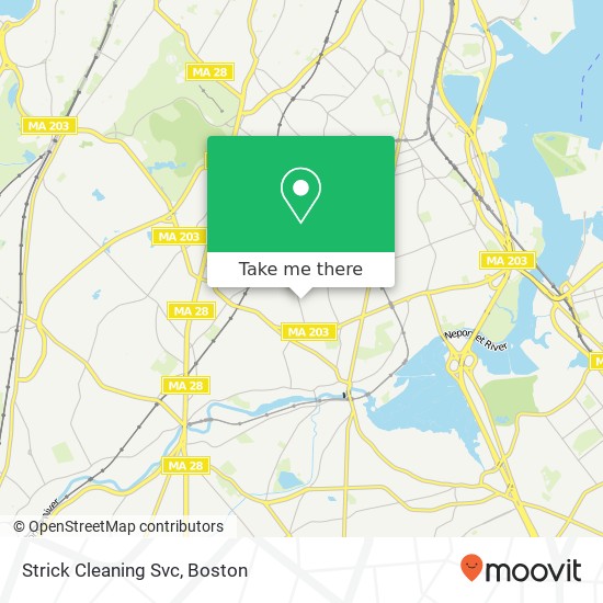 Strick Cleaning Svc map