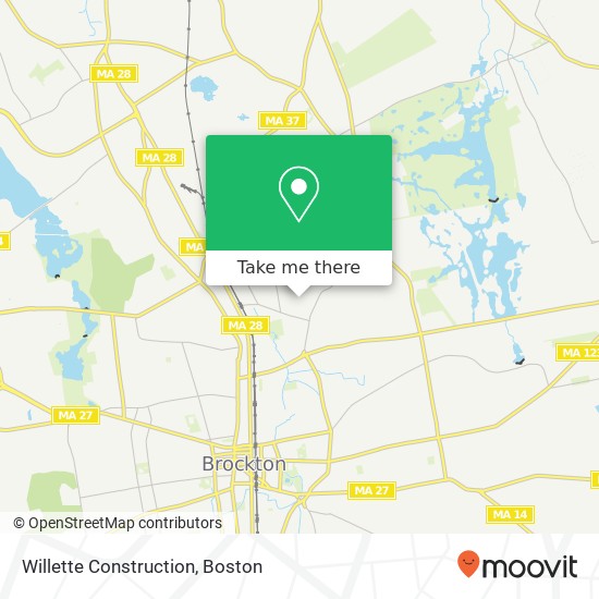 Willette Construction map