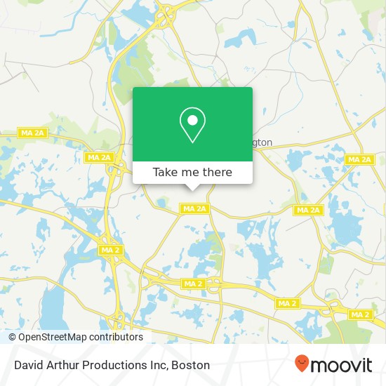 David Arthur Productions Inc map