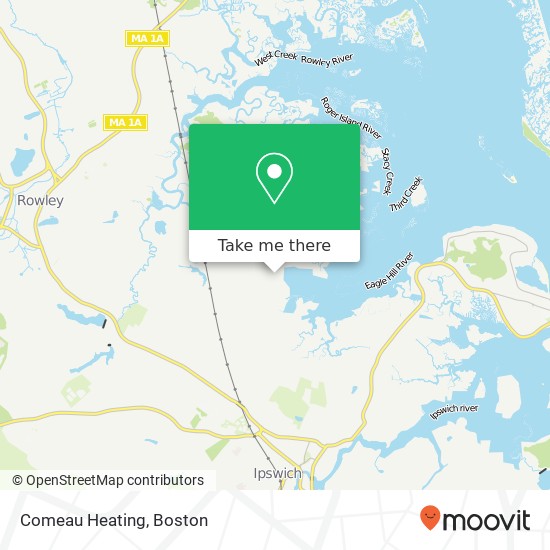 Comeau Heating map