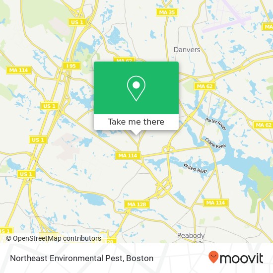 Northeast Environmental Pest map