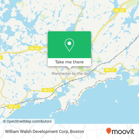 William Walsh Development Corp map