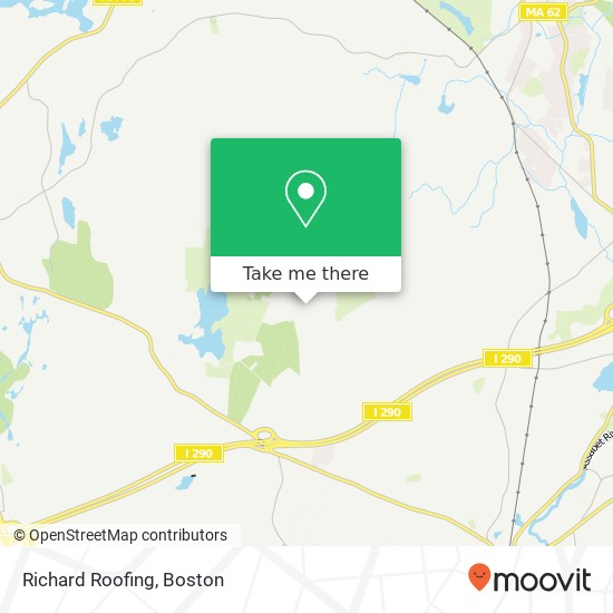 Mapa de Richard Roofing