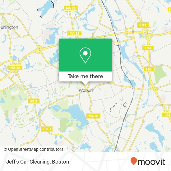 Jeff's Car Cleaning map