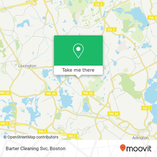 Barter Cleaning Svc map