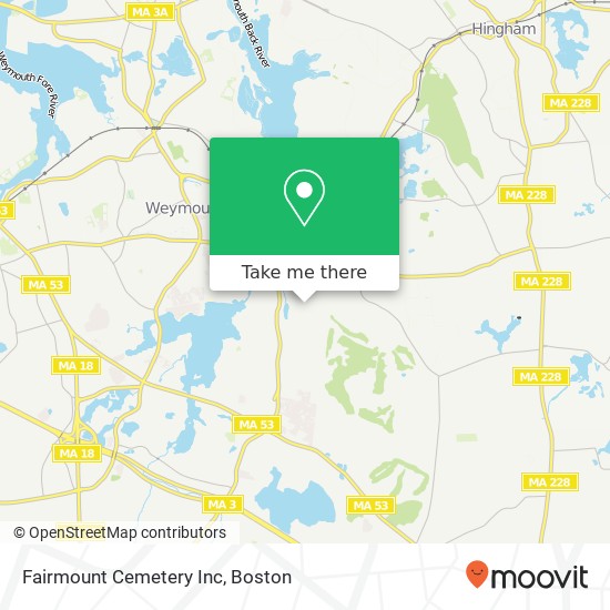 Mapa de Fairmount Cemetery Inc