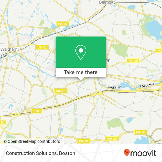 Construction Solutions map