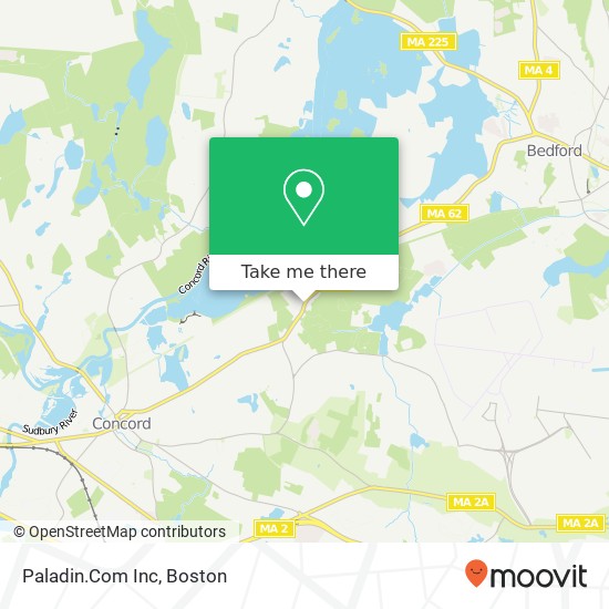 Mapa de Paladin.Com Inc