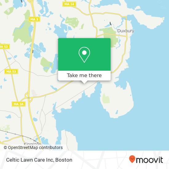 Mapa de Celtic Lawn Care Inc