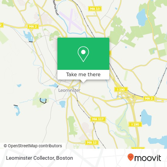 Mapa de Leominster Collector