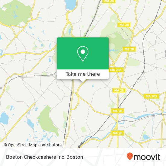 Boston Checkcashers Inc map