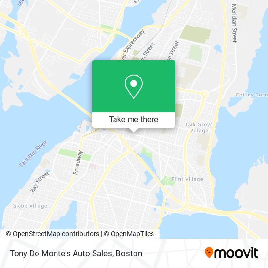 Tony Do Monte's Auto Sales map