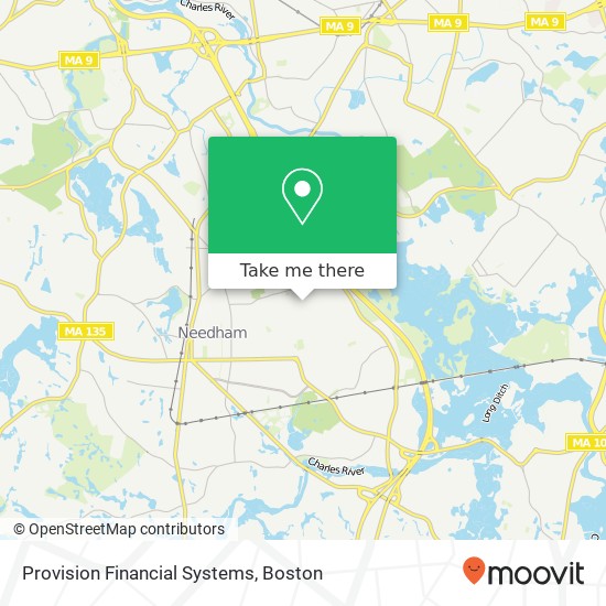 Provision Financial Systems map