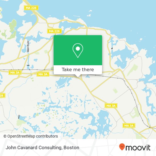 Mapa de John Cavanard Consulting
