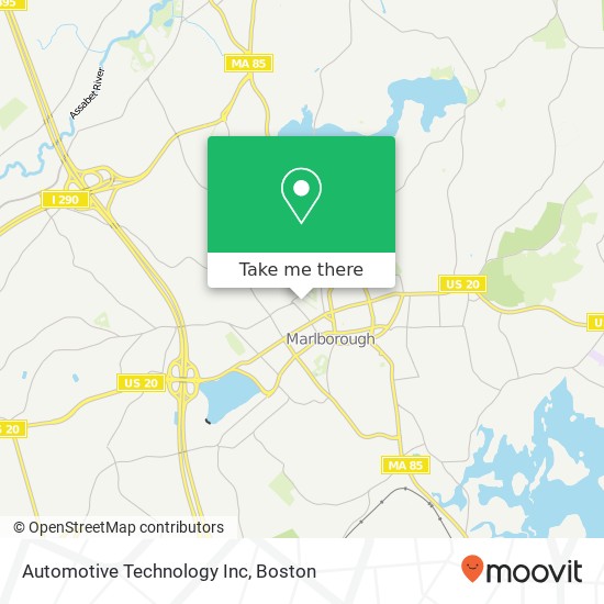 Mapa de Automotive Technology Inc