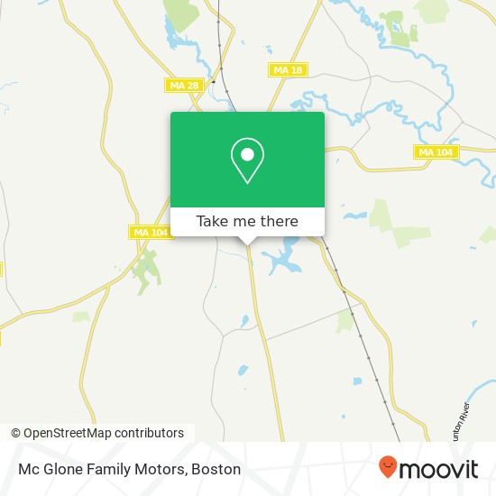 Mc Glone Family Motors map