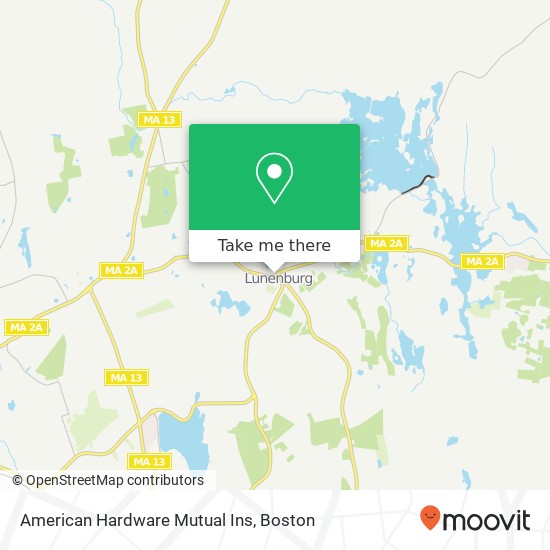 American Hardware Mutual Ins map