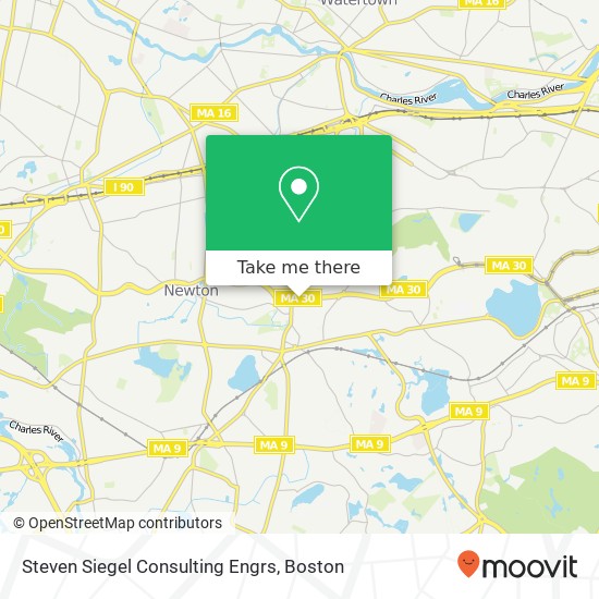 Steven Siegel Consulting Engrs map